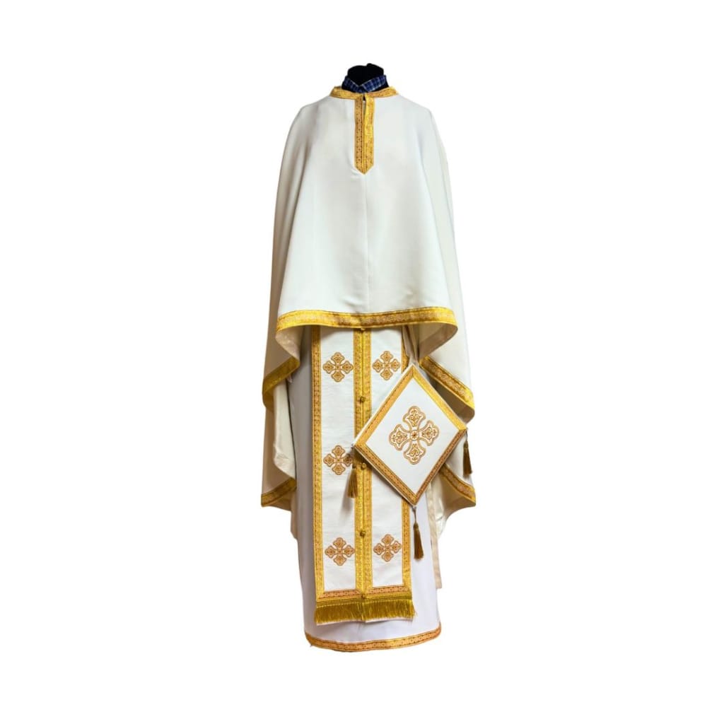 Vesmant preot model Liturghia cea de sus Vesmant preot model Liturghia cea de sus - imagine 1